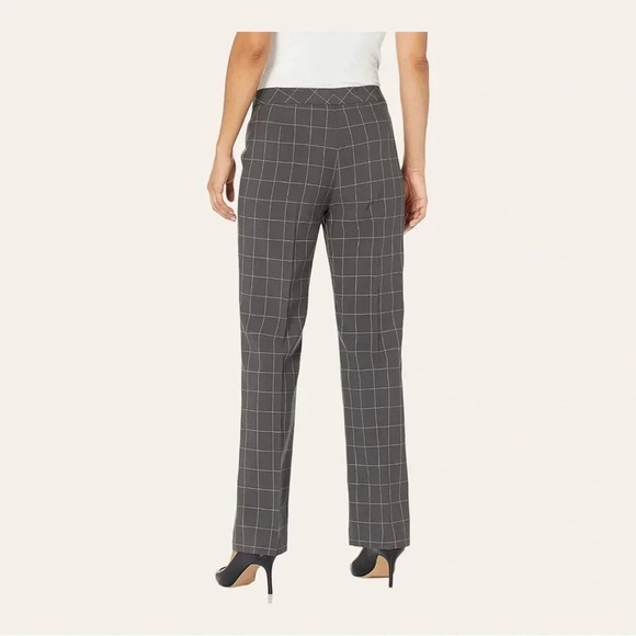 WOMEN’S LE SUIT BLAZER AND PANTS SET PLAID IN COLOR SIZE 14W - Picture 4 of 16